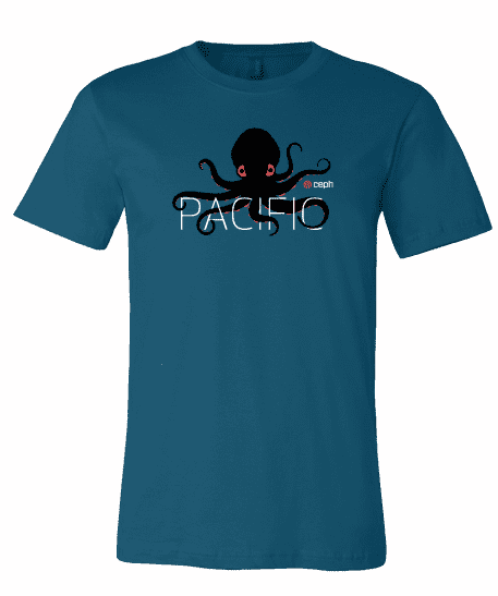Ceph Pacific release shirt